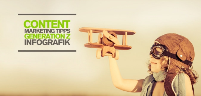 Content Marketing Tipps Infografik zur Social Media Strategie für die Generation Z