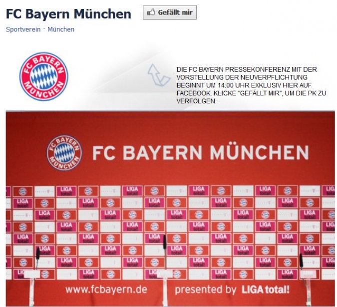 FC Bayern München Scheitert An Facebook Kampagne