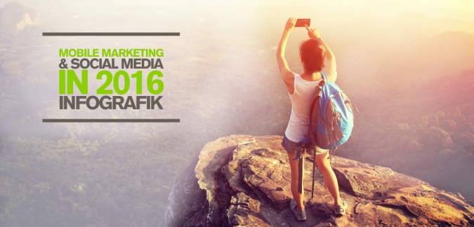 Mobile Marketing und Social Media Marketing sind auch 2016 wieder wichtige Trends! [Infografik]