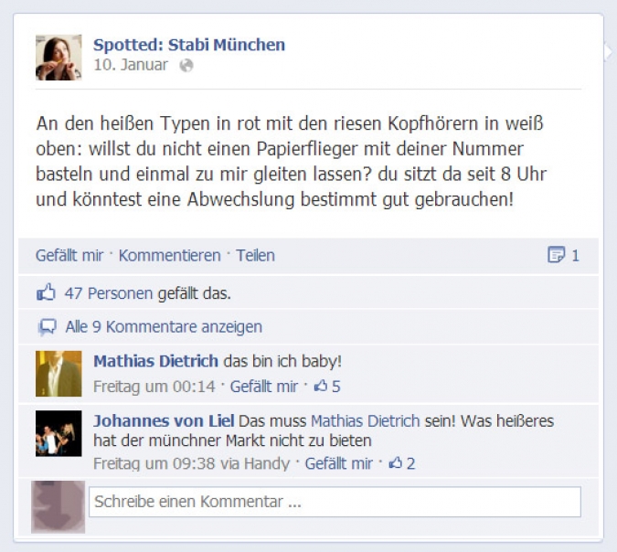 Screenshot Stabi Muenchen