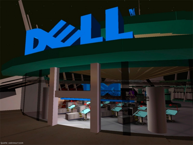 Grafik Dell innerhalb von Second Life