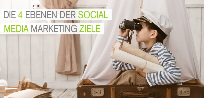 Social Media Marketing: Die 4 Ebenen der Social Media Marketing Ziele für Unternehmen