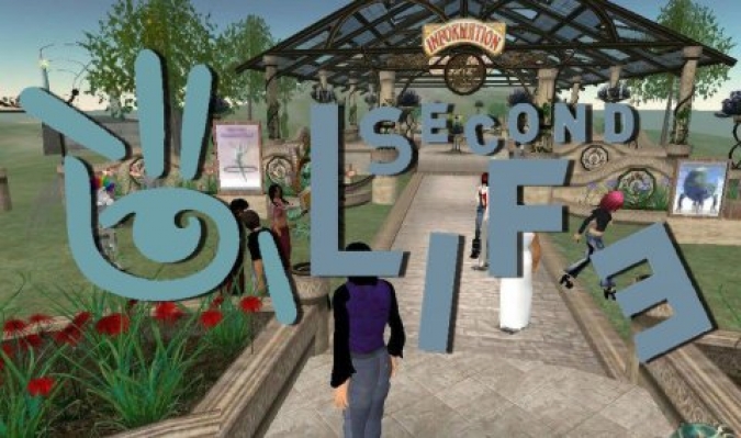 Grafik Second Life virtuelle Welt