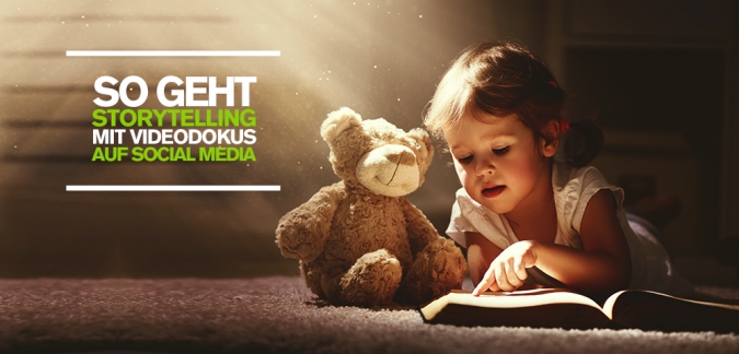 Effektives Social Media Marketing und Content Marketing geht nur durch Storytelling! Warum das so ist und wie Unternehmen die Brand Awareness dadurch steigern, erfahrt ihr hier anhand der Best-Practice-Beispiele für Storytelling aus Dokuvideos auf unserem Social Media Blog. Effektives Social Media Marketing und Content Marketing geht nur durch Storytelling! Warum das so ist und wie Unternehmen die Brand Awareness dadurch steigern, erfahrt ihr hier anhand der Best-Practice-Beispiele für Storytelling aus Dokuvideos auf unserem Social Media Blog.