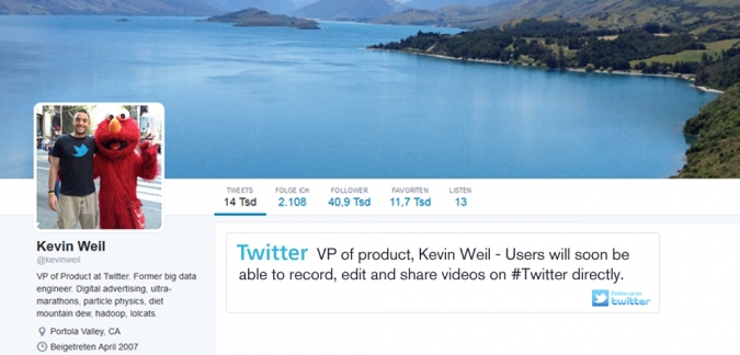 Twitter Marketing Updates 2015: Tipps zu Video, Direktnachricht, Timeline von Kevin Weil