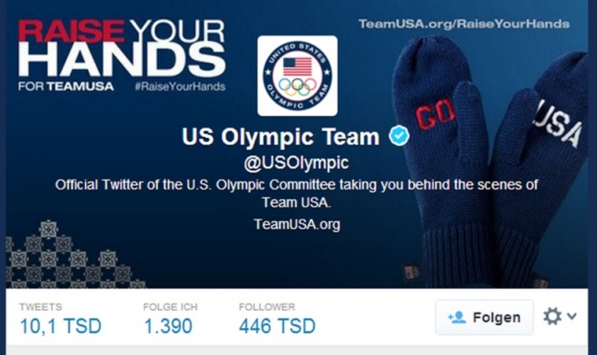 Die Olympischen Winterspiele in Sotschi 2014 und Social Media – US Olympics
