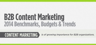 B2B Content Marketing Infografik: Erkenntnisse, Ausblicke und Trends für 2014