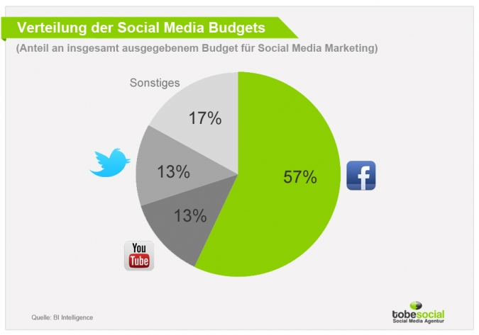 Grafik: Wie gestalten sich die Werbeumsätze der verschiedenen Social Media Plattformen?