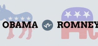 Grafik Obama vs. Romney