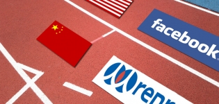 Grafik Social Networks und Zensur in China